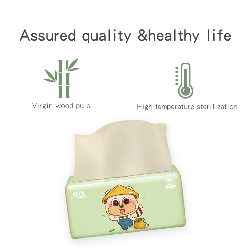 Bamboo Facial Tissue Paper