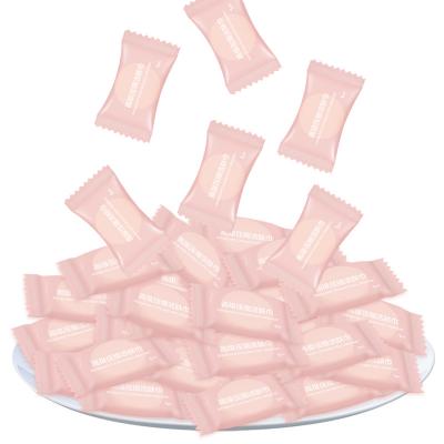 使い捨て圧縮トラベルティッシュ