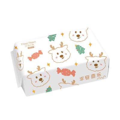 使い捨てポンピングピュアビューティーコットンフェイシャルソフトティッシュ